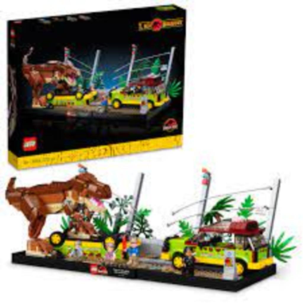 Lego 76956 Jurassic Park T-Rex-ontsnapping, Ophalen of Verzenden, Nieuw, Complete set, Lego