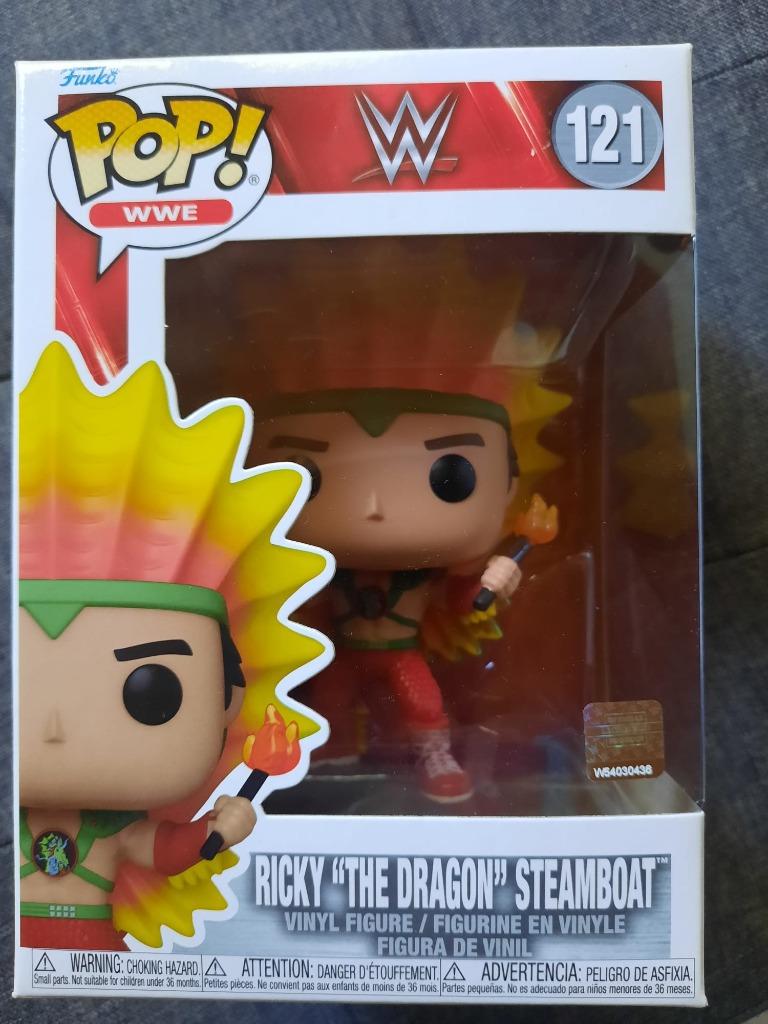 Funko Pop WWE Ricky "The Dragon" Steamboat 121, Enlèvement, Comme neuf