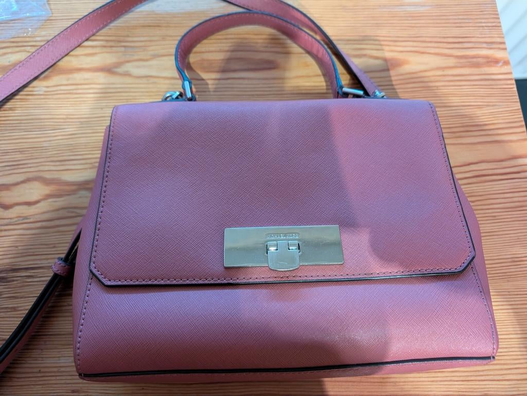 Handtas Michael Kors donker Roze, Ophalen of Verzenden