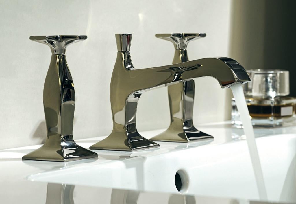 Zucchetti série Bellagio Mélangeur 3 trous pour lavabo., Bricolage & Construction, Sanitaire, Neuf, Robinet, Chrome, Enlèvement