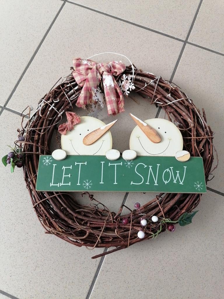Decoratie krans winter, Ophalen of Verzenden