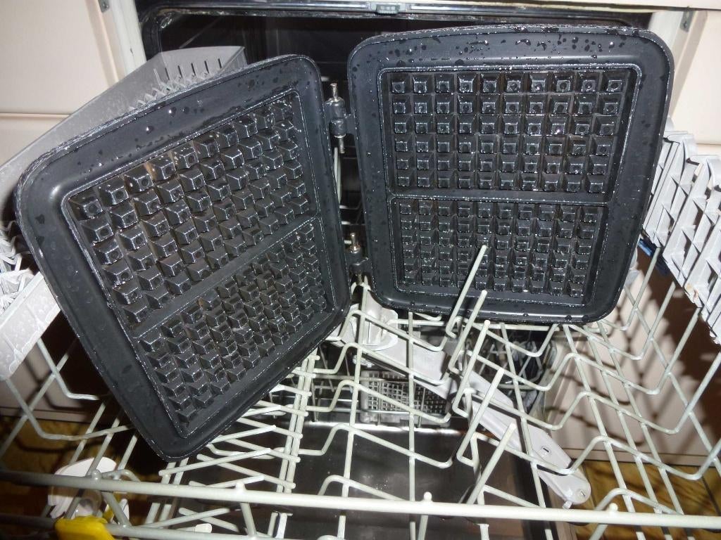 fer à gaufres NOVA - puissance 1050 W, Ophalen of Verzenden, Gebruikt, Inox