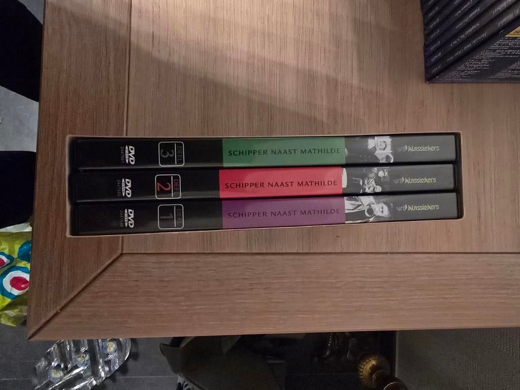 3 DVD's: SCHIPPER NAAST MATHILDE, Ophalen, Zo goed als nieuw