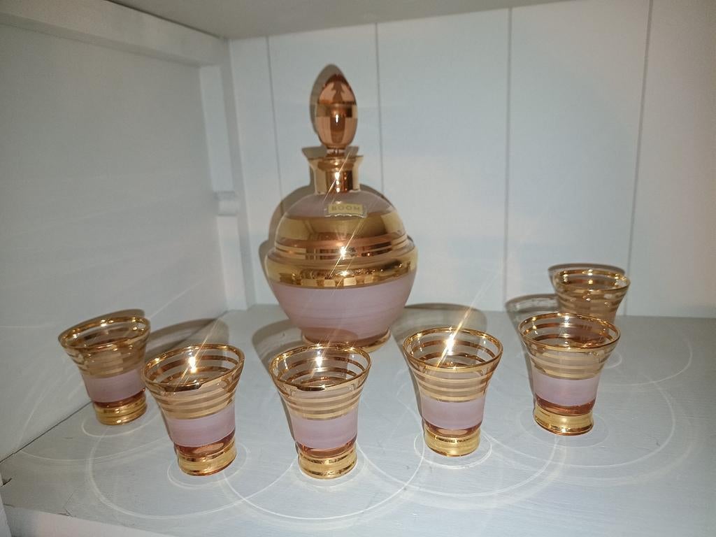 Booms glas 1960 complete set in perfecte staat, Ophalen of Verzenden