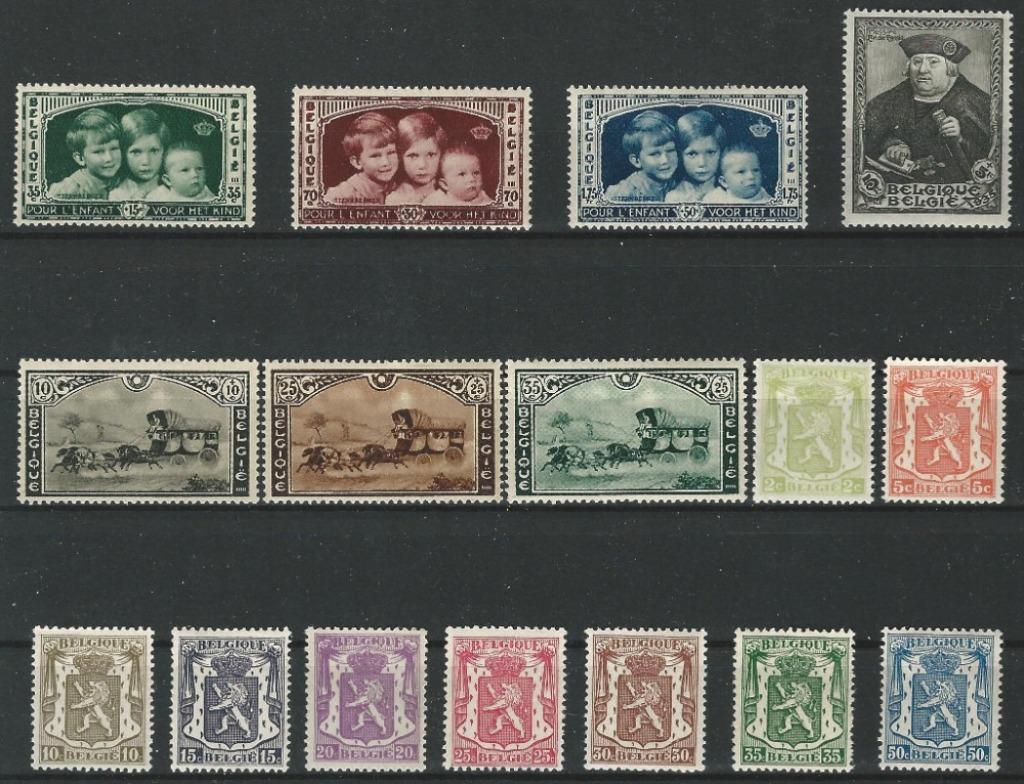 BELGIE - JAARGANG 1935, Timbres & Monnaies, Timbres | Europe | Belgique, Sans timbre, Neuf, Enlèvement ou Envoi, Non oblitéré