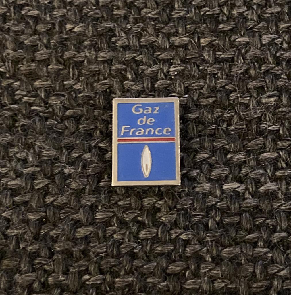 PIN - GAZ DE FRANCE, Verzamelen, Verzenden, Gebruikt, Overige onderwerpen, Speldje of Pin