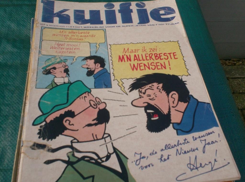 kuifje weekbladen, Ophalen, Kuifje, Gebruikt, Boek of Spel