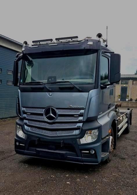Mercedes Actros 2016 euros 6 sistem container  19 tonne, Diesel, Particulier, 2 zetels, 2 deurs