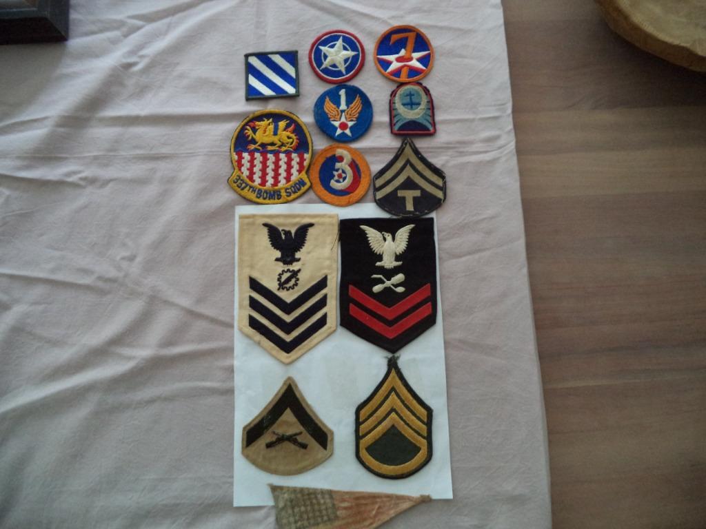 Patchs américains de la Seconde Guerre mondiale, Enlèvement ou Envoi
