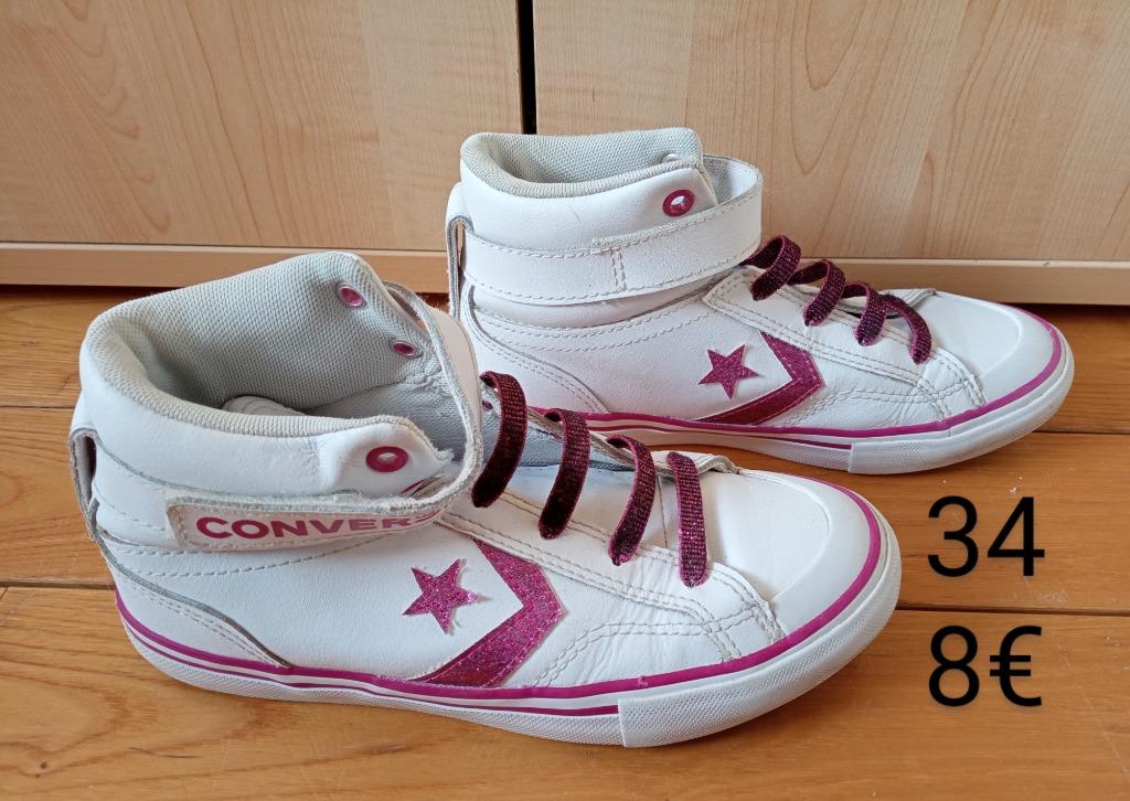 Basket fille 34, Enlèvement, Utilisé, Chaussures