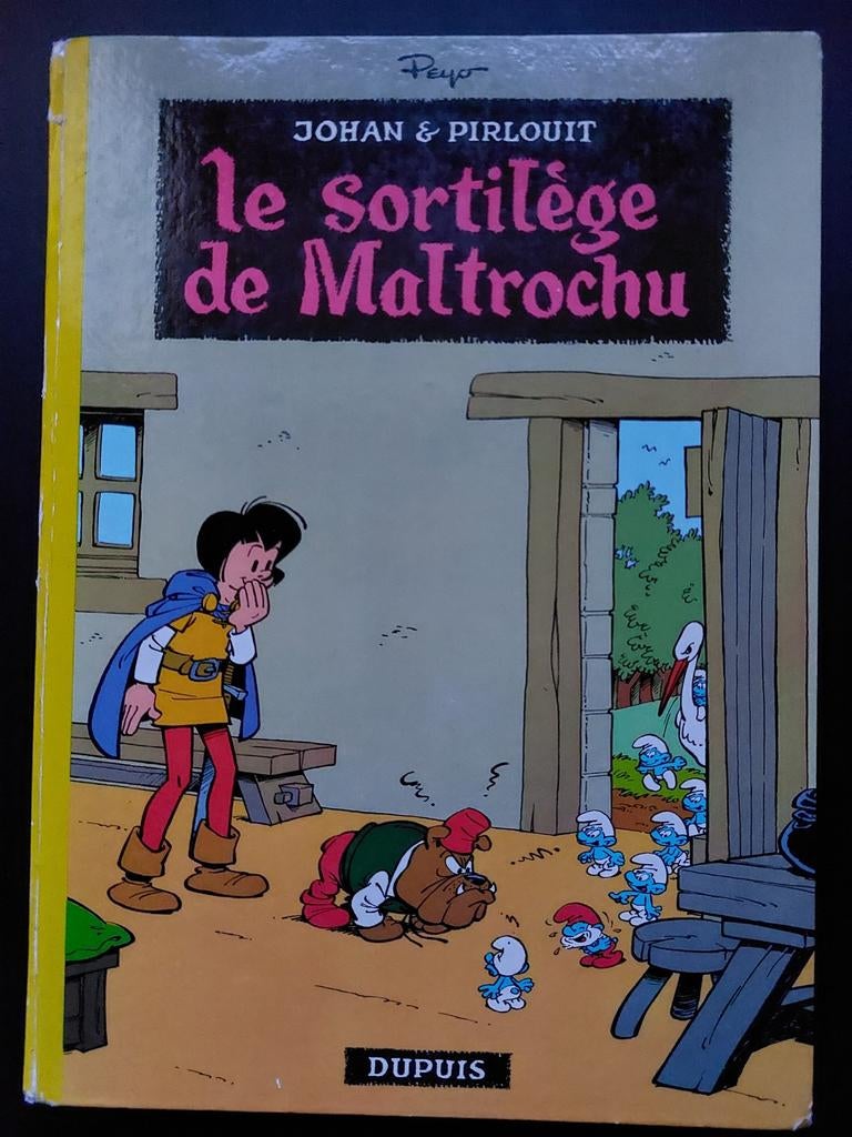 JOHAN ET PIRLOUIT EO 1970 le sortilège de maltrochu, Enlèvement ou Envoi