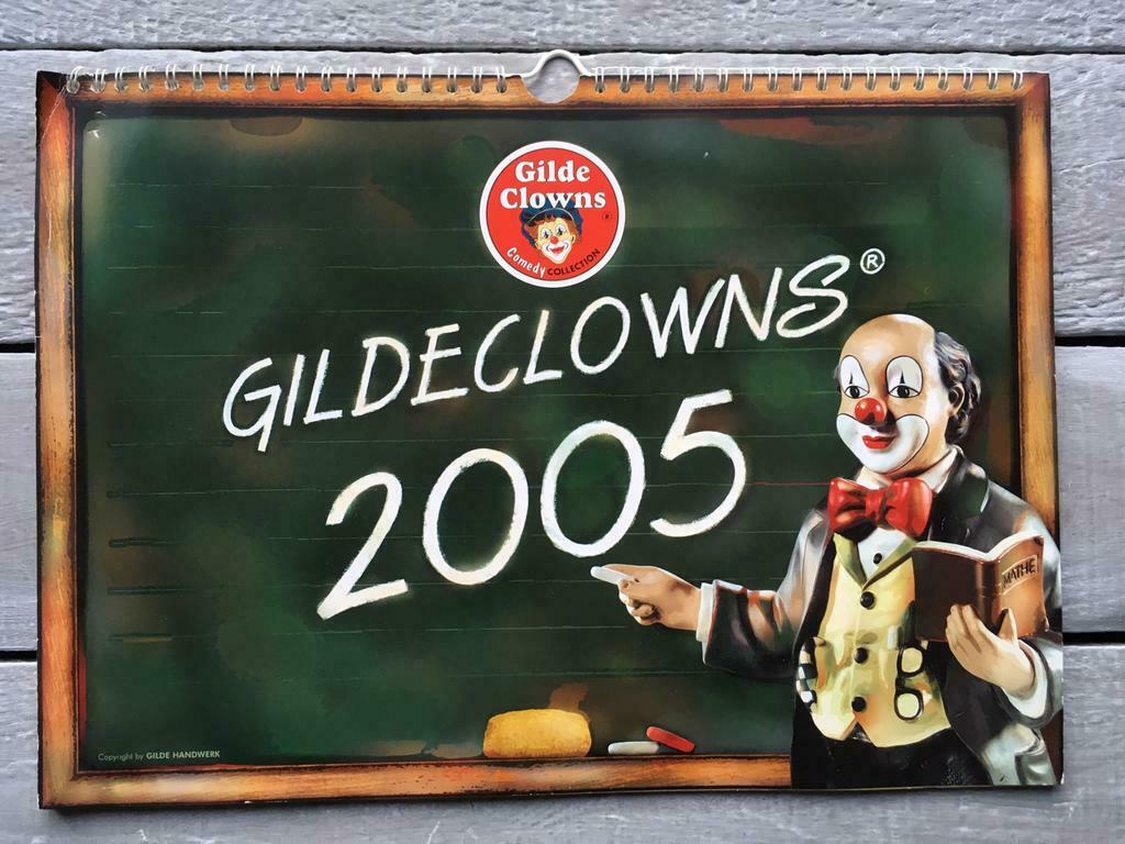 1 kalender Gilde Clowns 2005, Verzamelen, 1980 tot heden, Foto, Ophalen of Verzenden, Zo goed als nieuw