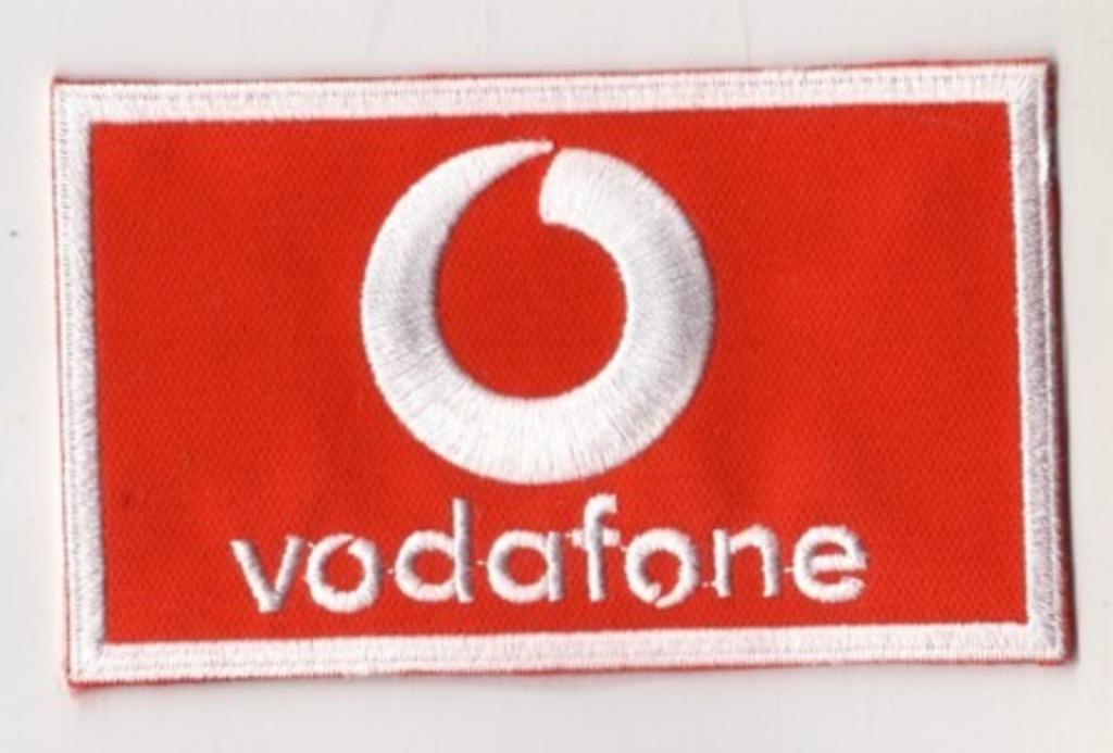 Patch Vodafone - 100 x 60 mm, Ophalen of Verzenden, Nieuw