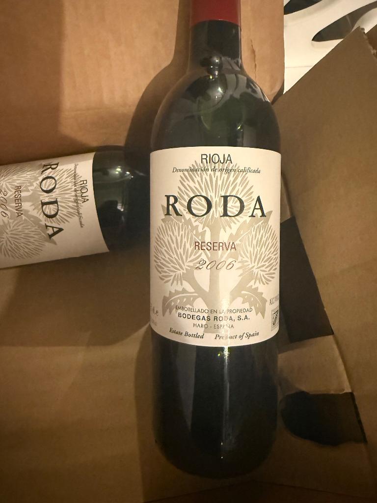 Rioja Réserva RODA 2006, Verzamelen, Ophalen, Nieuw, Rode wijn
