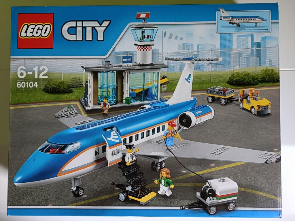 Lego City 60104 Luchthaven passagiersterminal, Kinderen en Baby's, Speelgoed | Duplo en Lego, Ophalen of Verzenden, Zo goed als nieuw