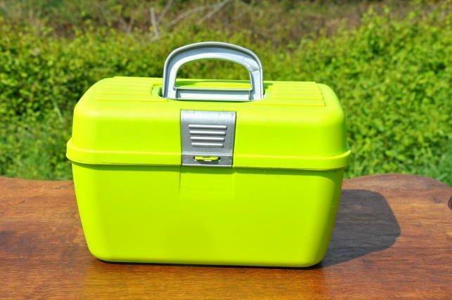 vanity case fluo, Enlèvement, Comme neuf, Autres couleurs, Rigide