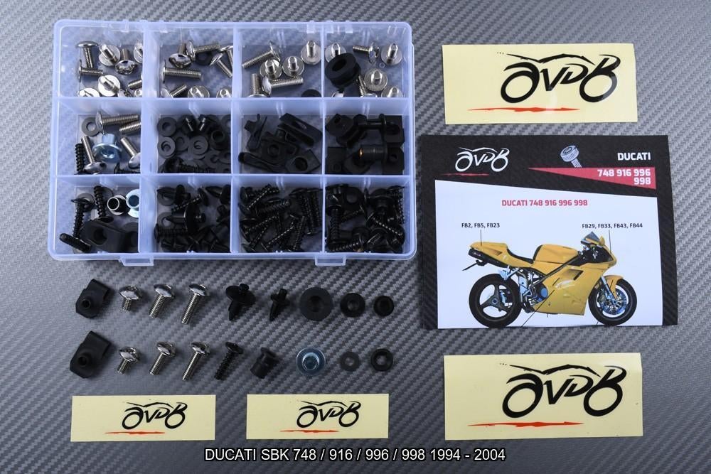 Kuip bouten set voor DUCATI SBK 748 916 996 998 1994 - 2004, Motoren, Ophalen of Verzenden, Nieuw