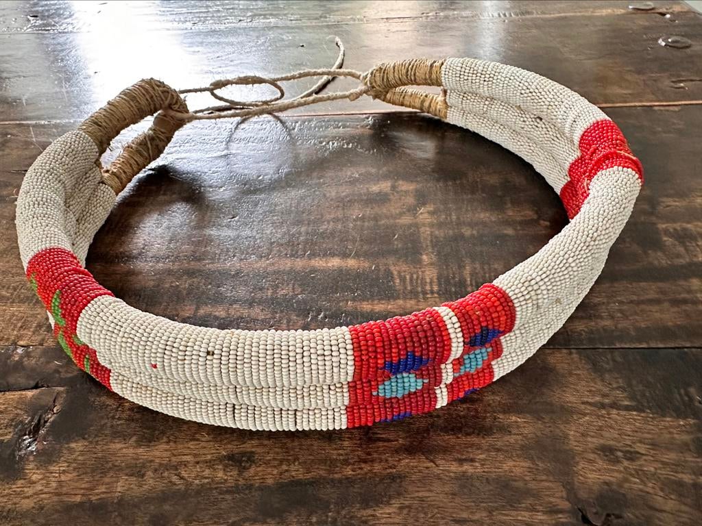 Ceinture de danse Royal Kuba Congo 1950, Antiquités & Art, Art | Art non-occidental, Envoi