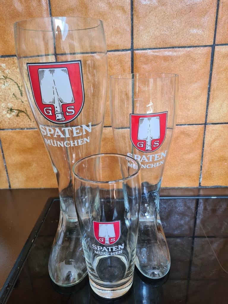 GS Spaten München Laars, Verzamelen, Biermerken, Ophalen of Verzenden, Zo goed als nieuw