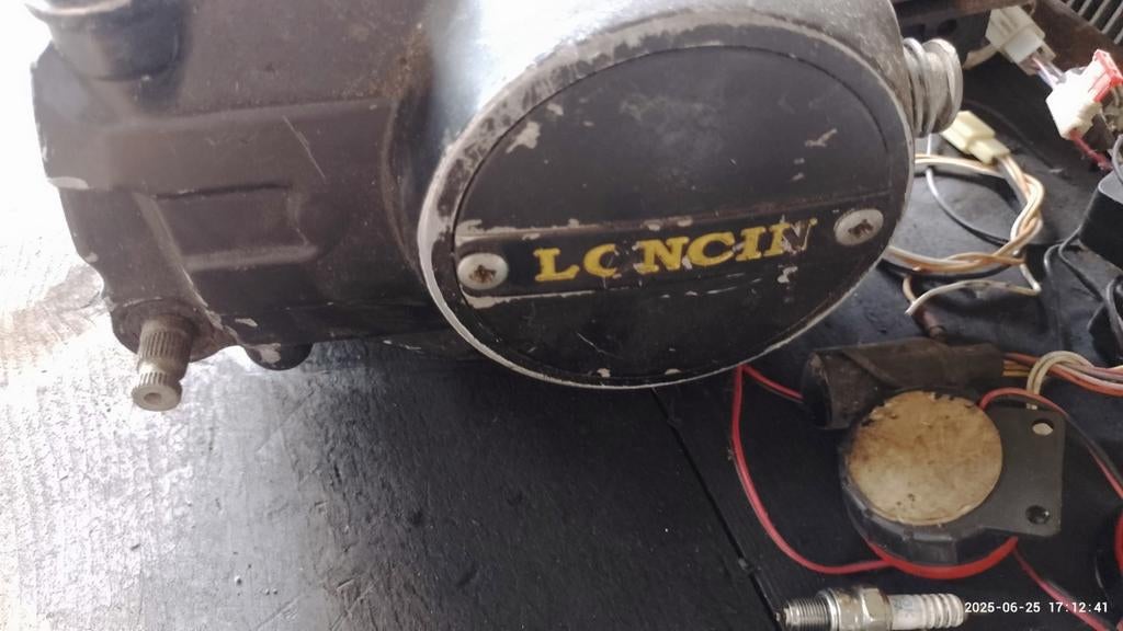 Moteur 4 temps 124cc 2x, 1 cylindre, 124 cm³