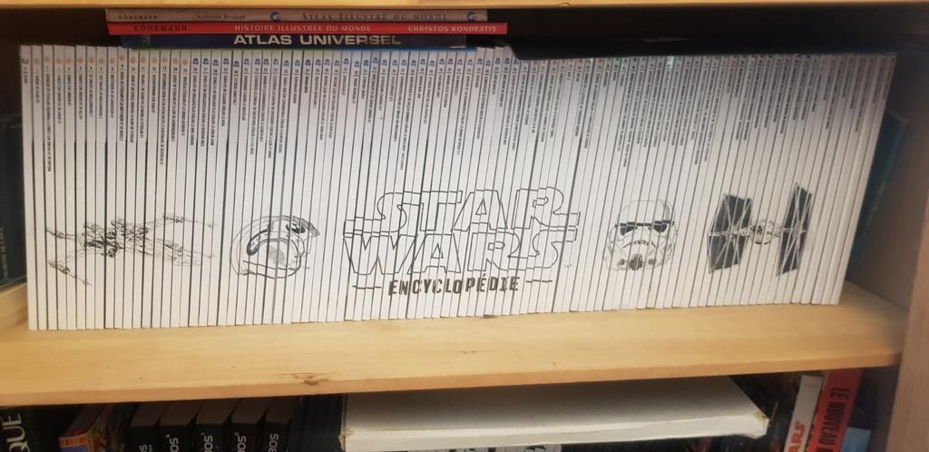 Collection  neuve complète l'encyclopédie star wars 90 tomes, Enlèvement, Neuf