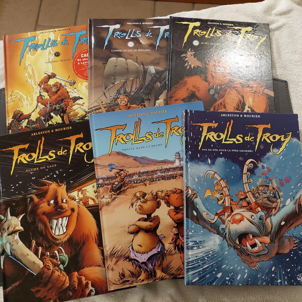 TROLLS de troy , tomes 1,3,4,6,7 et 19 EO / rééd, Livres, Enlèvement ou Envoi, Comme neuf