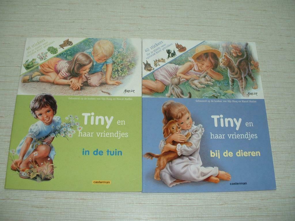 tiny stickerboeken met 40 herbruikbare stickers, Enlèvement ou Envoi, Utilisé
