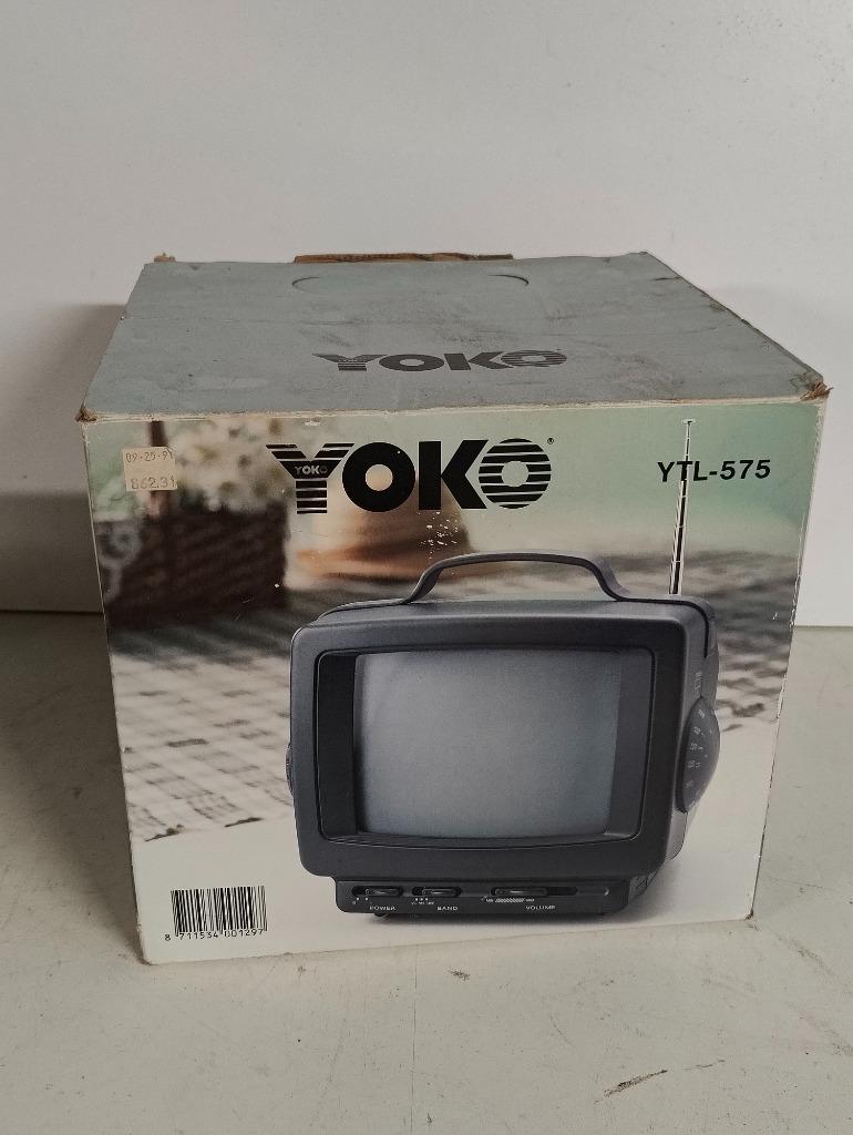 Vintage draagbaar TV toestel Yoko YTL-575  Nieuw, Antiek en Kunst, Ophalen of Verzenden