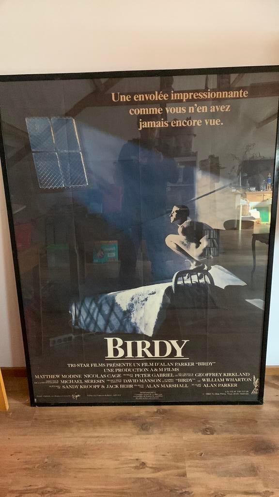 Ingekaderde filmposter achter glas 154x116cm, Verzamelen, Ophalen, Zo goed als nieuw