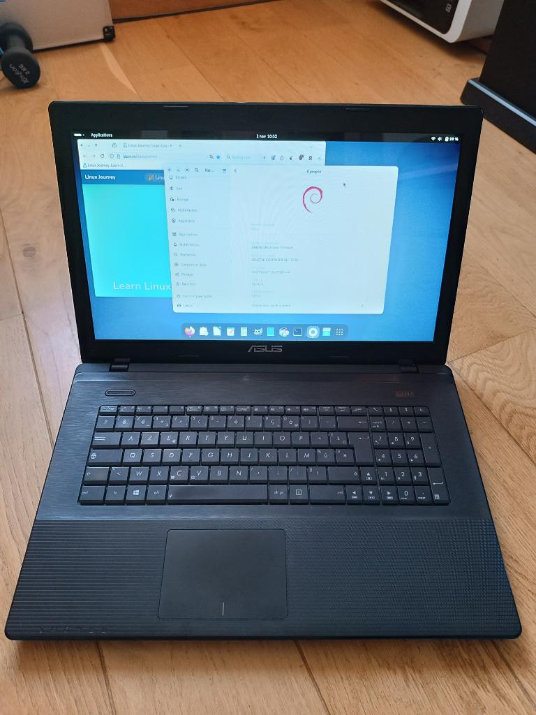 Ordinateur portable ASUS X75A Core i3 12Gb RAM 1Tb SSD, Informatique & Logiciels, Ordinateurs portables Windows, Utilisé, 17 pouces ou plus