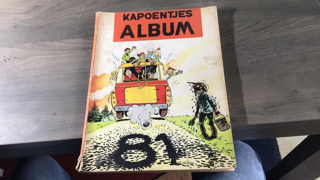 Kapoentjes album (%), Eén stripboek, Ophalen of Verzenden, Gelezen