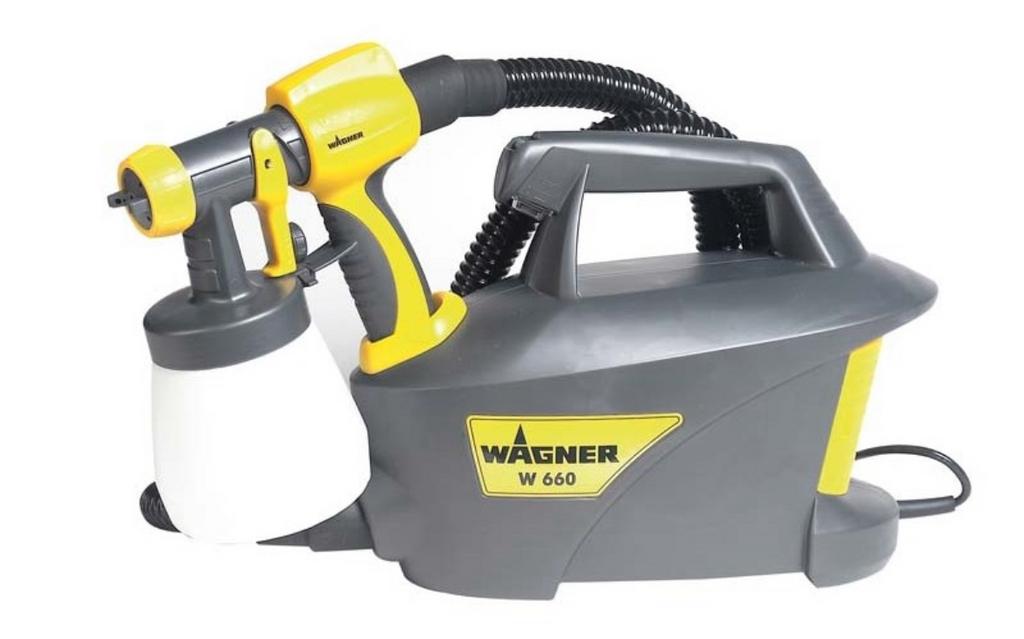 Wagner Wall Sprayer W660 – compleet  en werkend, Doe-het-zelf en Bouw, Ophalen of Verzenden, Gebruikt, 600 watt of meer, Overige typen