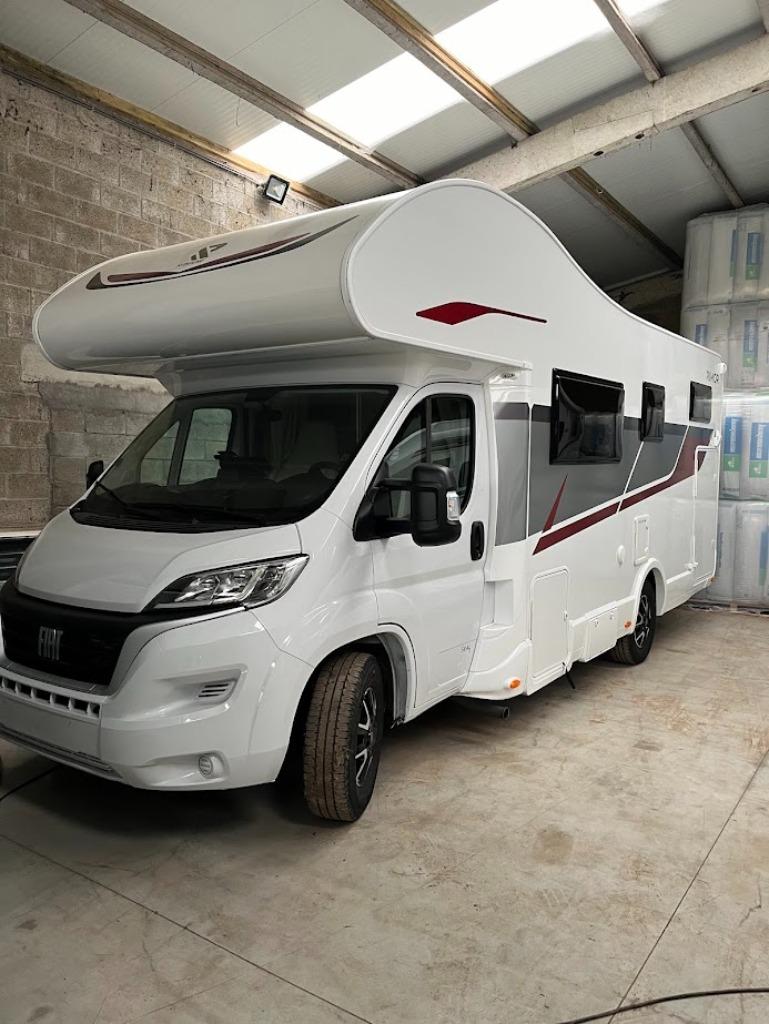 Fiat Rimor Seal 5 te koop bouwjaar 2024, Caravans en Kamperen, Mobilhomes, Alkoof, Fiat, Bedrijf, Buitenlamp
