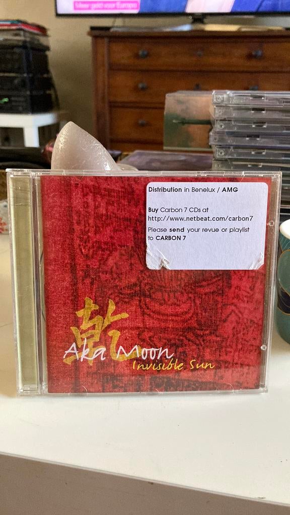 Aka Moon - Invisible Sun, Ophalen of Verzenden, Zo goed als nieuw