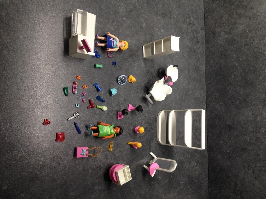 Playmobil winkelcentrum schoonheidssalon 5487, Kinderen en Baby's, Speelgoed | Playmobil, Ophalen of Verzenden, Zo goed als nieuw