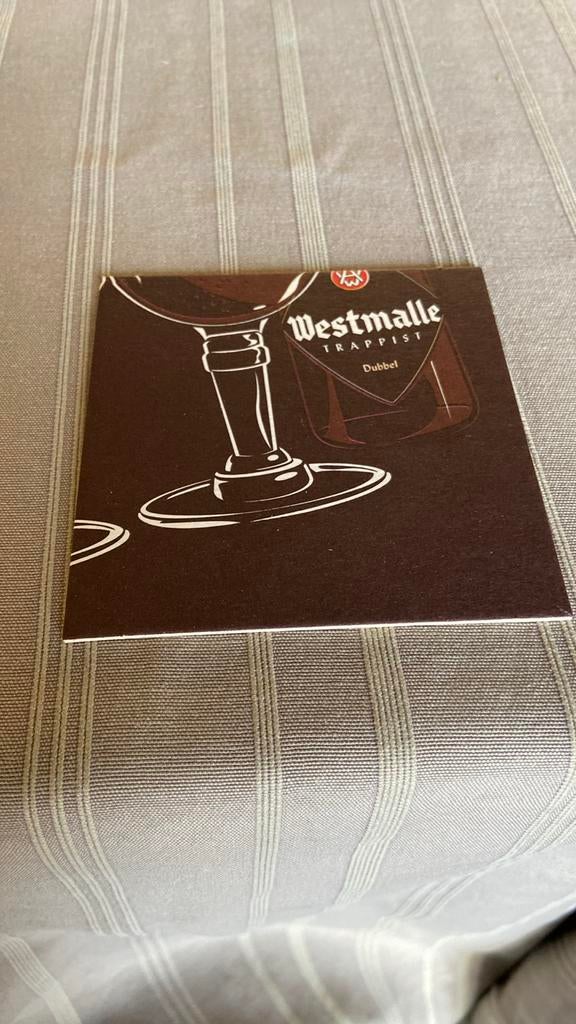 Bierviltje Westmalle, Verzamelen, Ophalen of Verzenden, Nieuw