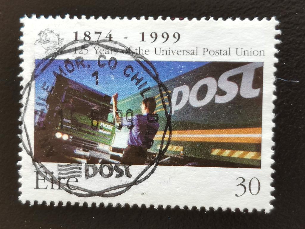 Irlande 1999 - camion postal, Enlèvement ou Envoi, Irlande, Affranchi