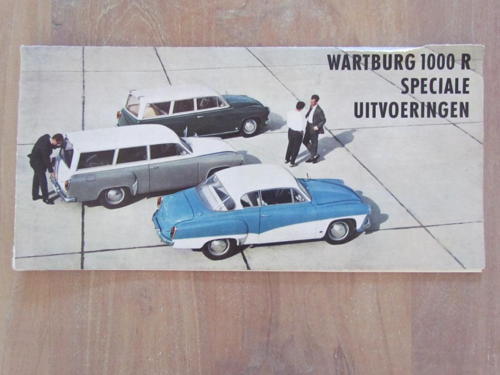 Folder Wartburg 1000 R, Enlèvement ou Envoi, Utilisé, Autres marques