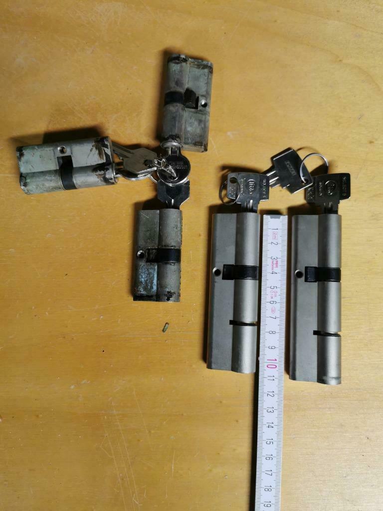 lange cilindersloten ASSA ABLOY Litto, Enlèvement ou Envoi, Utilisé, Inox, Clé