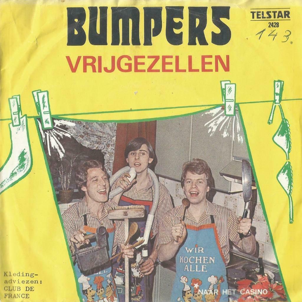 De Bumpers – Vrijgezellen / Naar het Casino  - Single, Gebruikt, 7 inch, Single, Ophalen of Verzenden