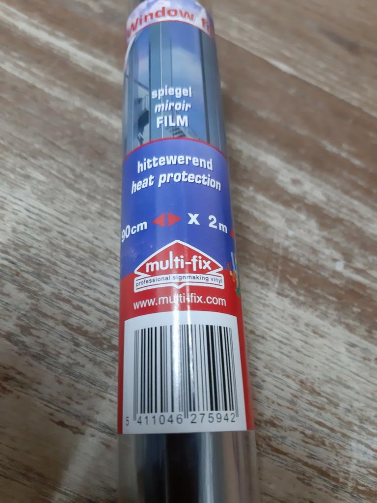 Rol hittewerende raamfolie, Enlèvement, Neuf, Autres matériaux, Moins de 5 m²