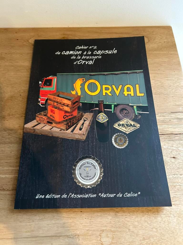 Livre Orval du camion à la capsule de la brasserie. Neuf, Enlèvement ou Envoi