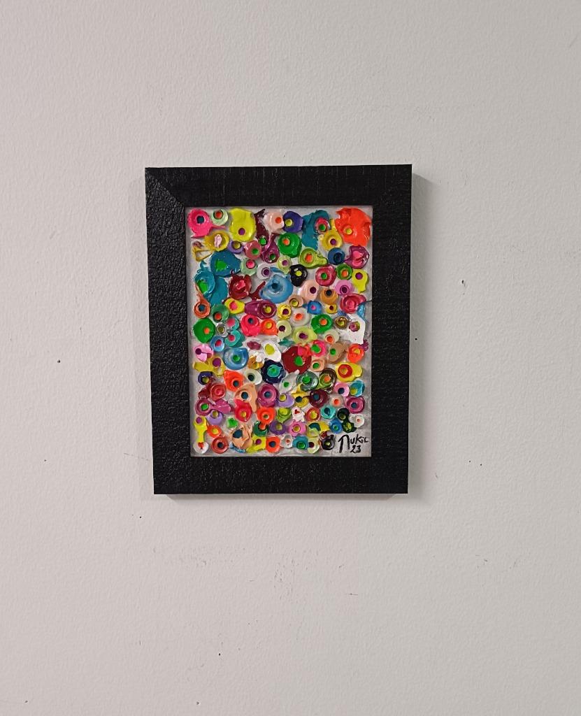 "Des couleurs, Sire!" dans son encadrement blanc, Enlèvement ou Envoi