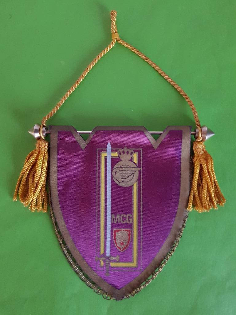 Belgian Army MCG fanion   ( LMD2 ), Collections, Objets militaires | Général, Enlèvement ou Envoi, Armée de terre, Emblème ou Badge