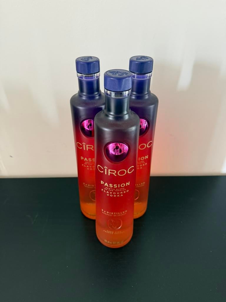 3 lege flessen Ciroc 70cl, Ophalen of Verzenden