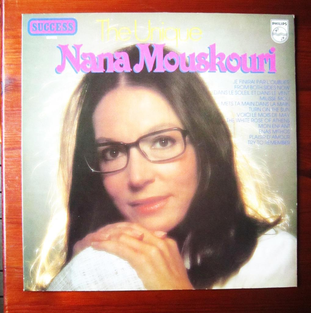 Vinyle 33 T "The unique Nana Mouscouri", Envoi, Utilisé