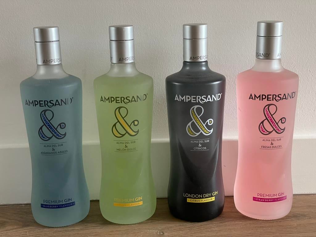 Ampersand Gin : 4 flessen 70 cl, Ophalen, Nieuw