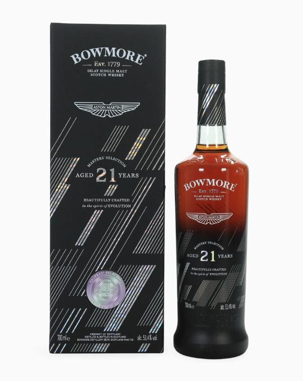 Bowmore - 21 Year Old (Aston Martin Masters' Selection #4), Verzamelen, Wijnen, Ophalen of Verzenden, Nieuw, Overige gebieden
