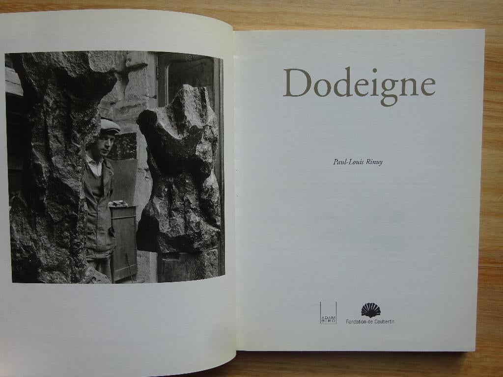 Eugène Dodeigne, 2002, Fondation de Coubertin,, Enlèvement ou Envoi, Comme neuf, Sculpture, Rinuy