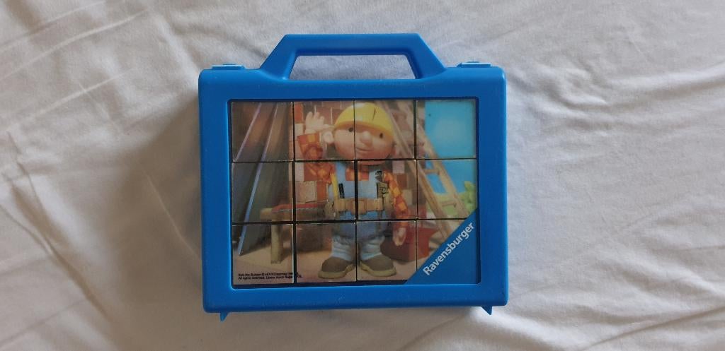 Blokken puzzel bob de bouwer, Kinderen en Baby's, Speelgoed | Kinderpuzzels, Ophalen of Verzenden, 10 tot 50 stukjes, Zo goed als nieuw